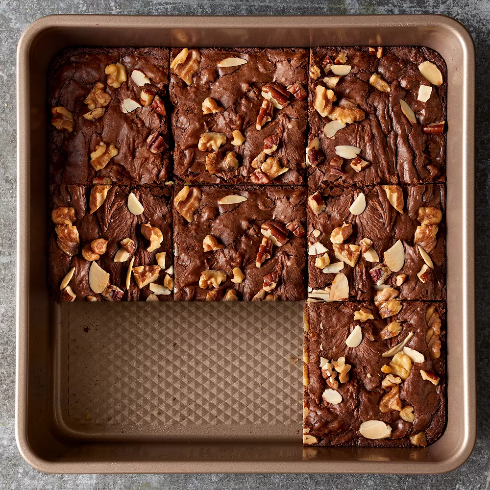 Food Network™ Textured Performance Series 9-in. Nonstick Square Pan - Image 2