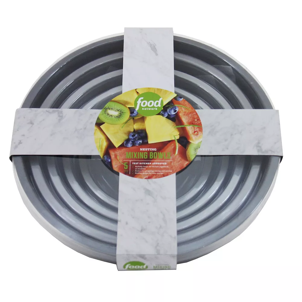 Food Network™ 5-pc. Nesting Mixing Bowl Set - Image 4