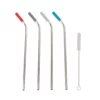 Food Network™ 5-pc. Stainless Steel Reusable Straw & Cleaning Brush Set