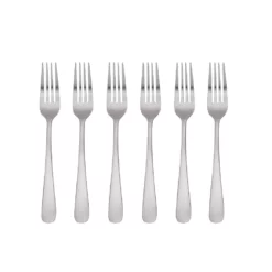 Food Network™ 6-pc. Classic Silver Salad Fork Set