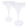 Food Network™ 2-pc. Clear Textured Acrylic Margarita Glass Set