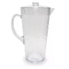 Food Network™ Clear Textured Acrylic Pitcher With Lid
