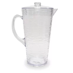 Food Network™ Clear Textured Acrylic Pitcher With Lid