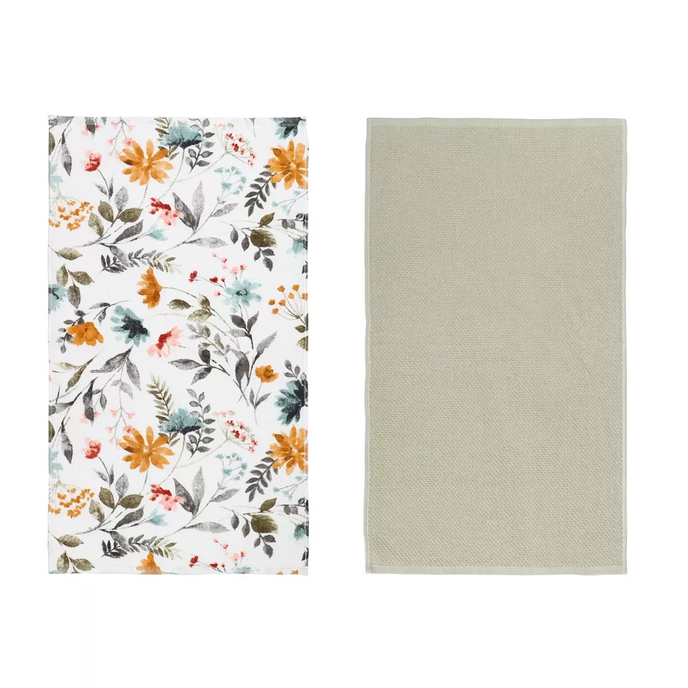 Food Network™ Amberly Floral Kitchen Towel 2-pk. - Image 3