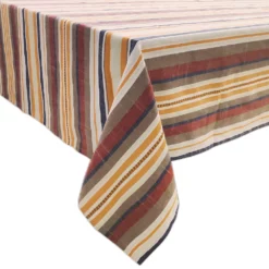 Food Network™ Easy-Care Striped Linen Tablecloth