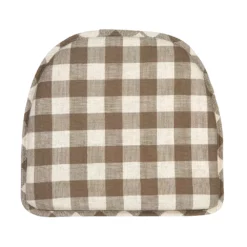 Food Network™ Liza Check Gingham Chair Pad