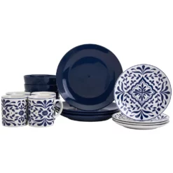 Food Network™ Bjorn Navy 16-pc. Dinnerware Set
