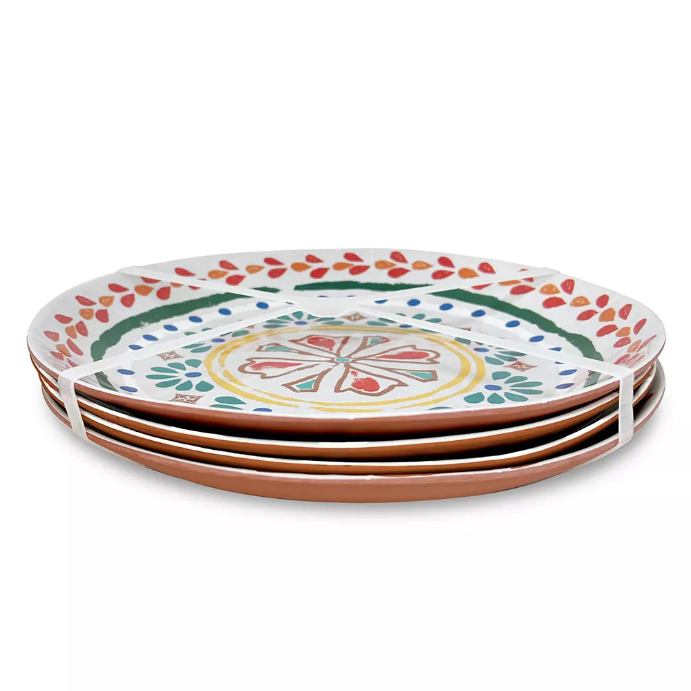 Food Network™ Mesa Feliz 4-pc. Melamine Dinner Plate Set