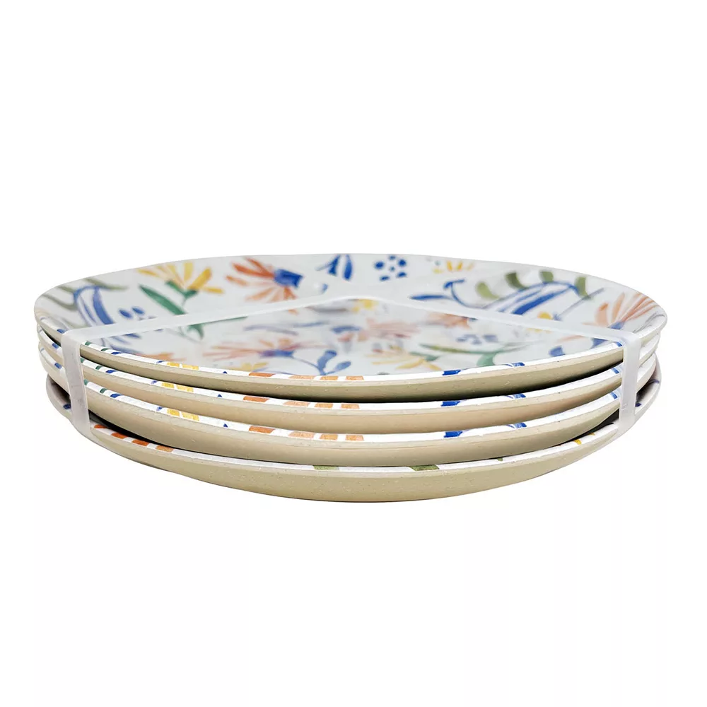 Food Network™ Sorrento 4-pc. Melamine Salad Plate Set - Image 2