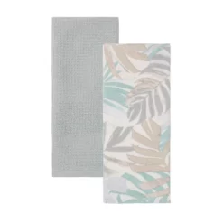 Food Network™ Printed Leaf Kitchen Towel 2-pk.