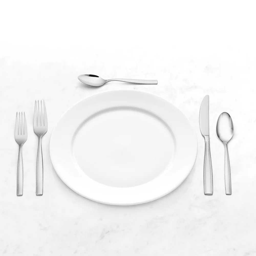 Food Network Iris 45-pc. Flatware Set - Image 2
